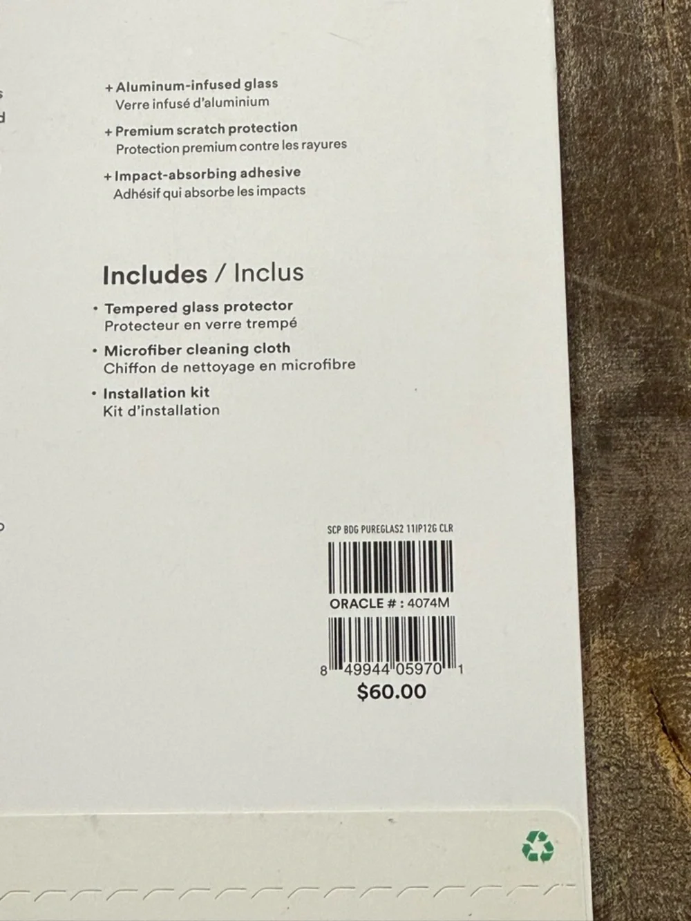 iPad Pro 11 1st & 2nd Gen BodyGuardz Tempered Glass Screen Protector NWT